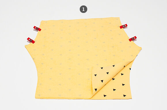 Sy ihop byxdelen till pumperbyxor